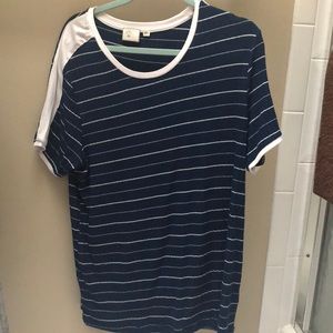 ANTHROPOLOGIE Blue Striped Top!